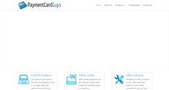 Desktop Screenshot of paymentcardguys.com